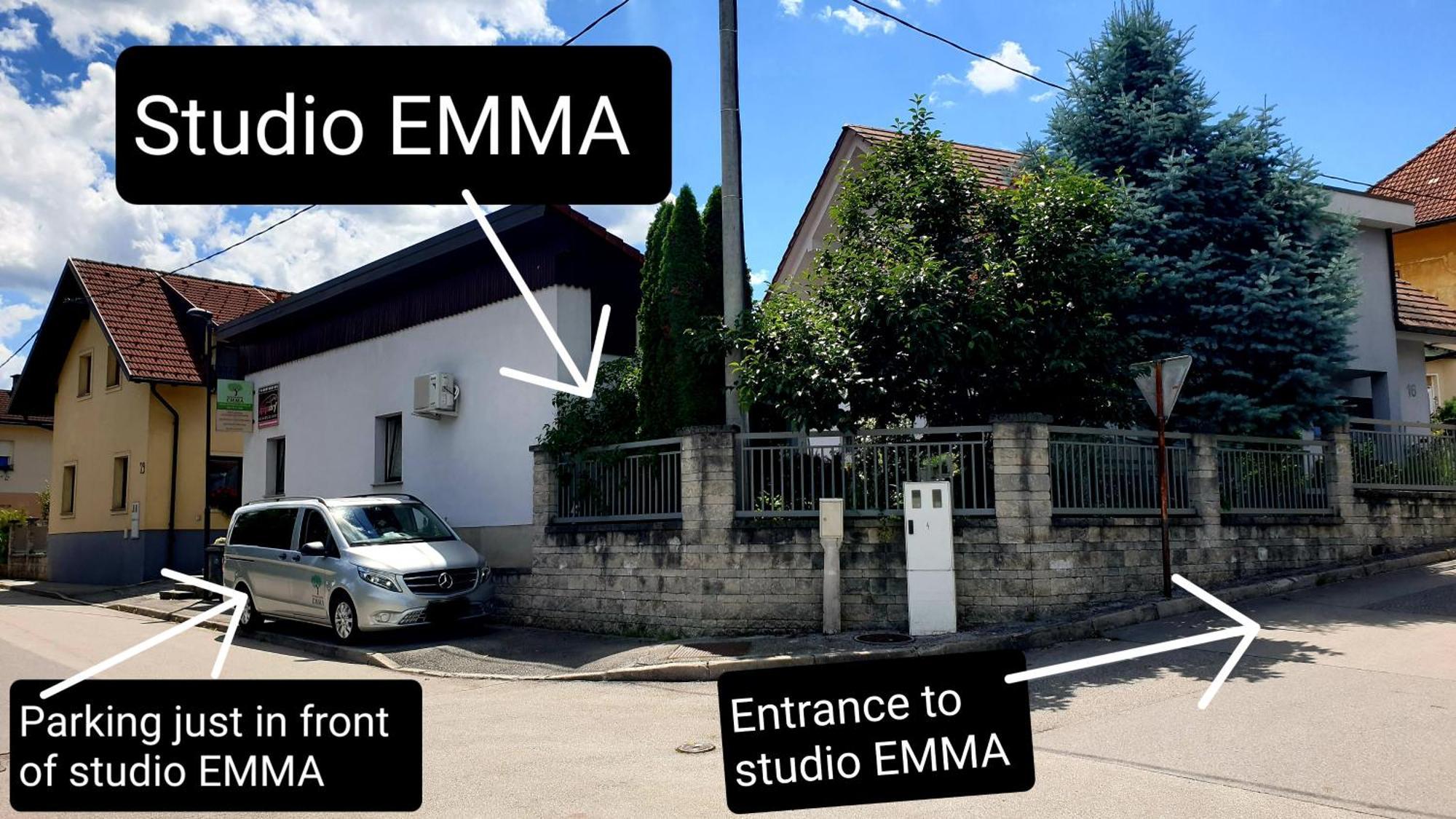 Studio Emma Ljubljana - Free Parking, Ac, Wifi Kültér fotó