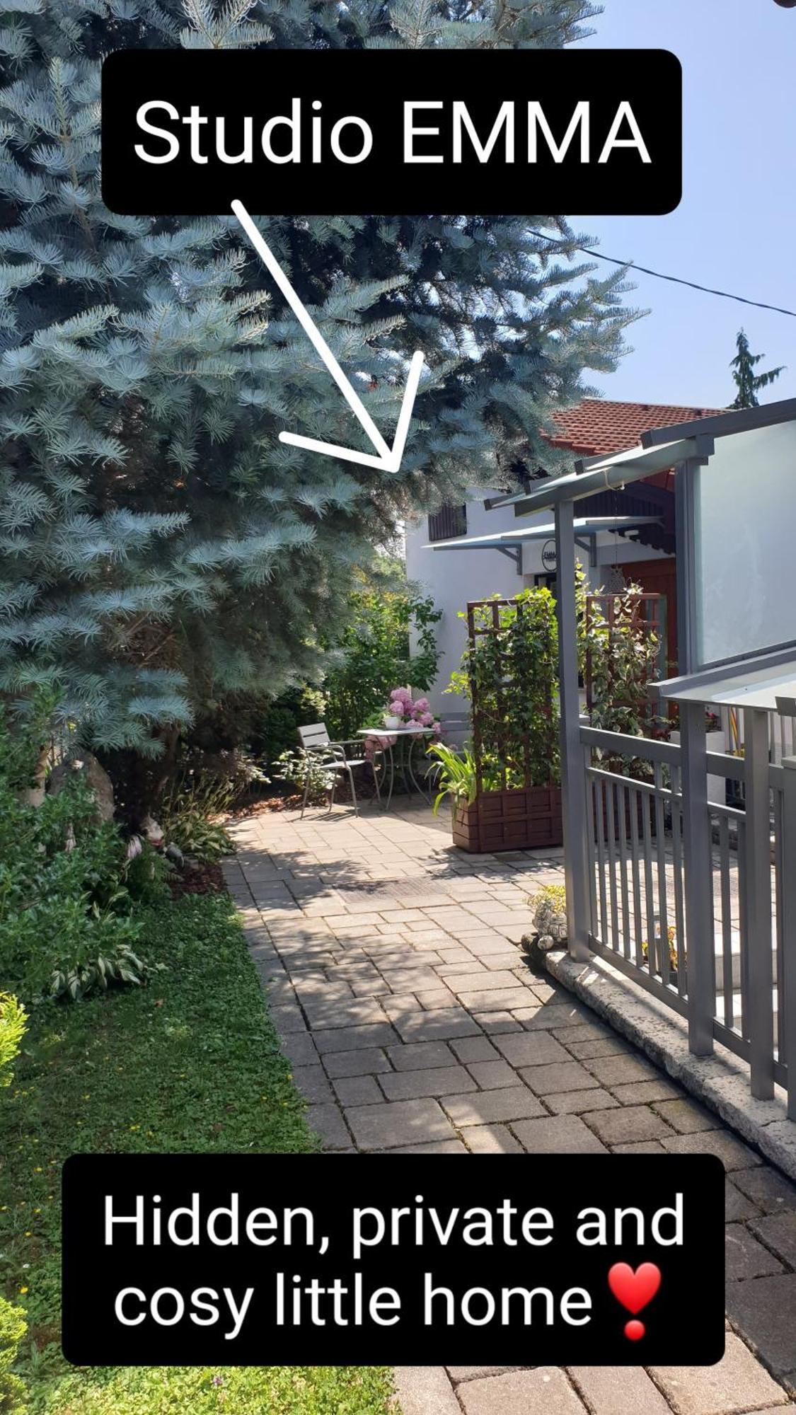 Studio Emma Ljubljana - Free Parking, Ac, Wifi Kültér fotó